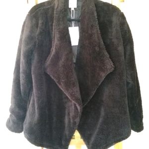 Black "Teddy" Coat